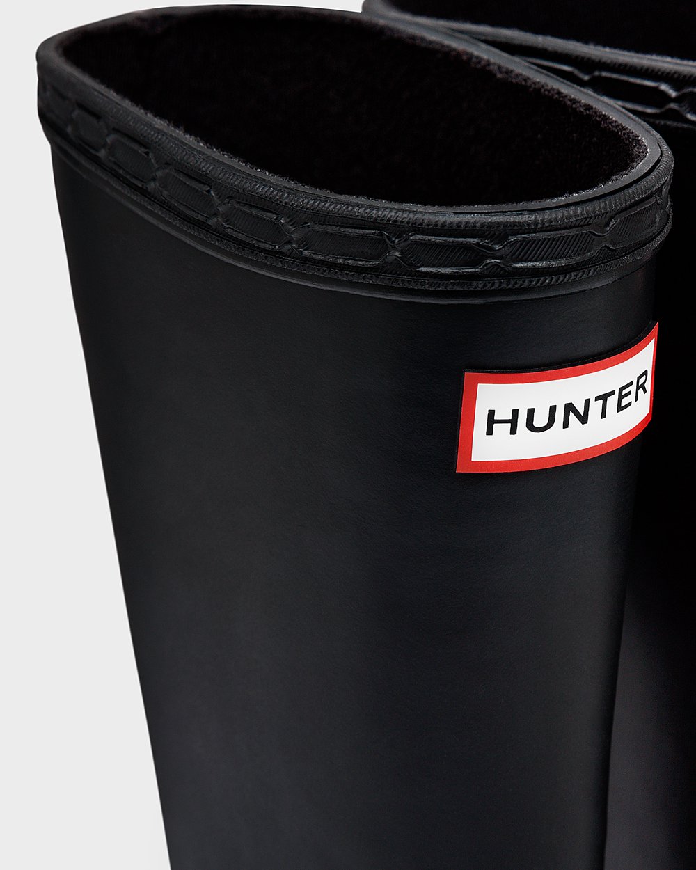 Kids Hunter Original First Classic - Rain Boots Black - 0975-NZODP